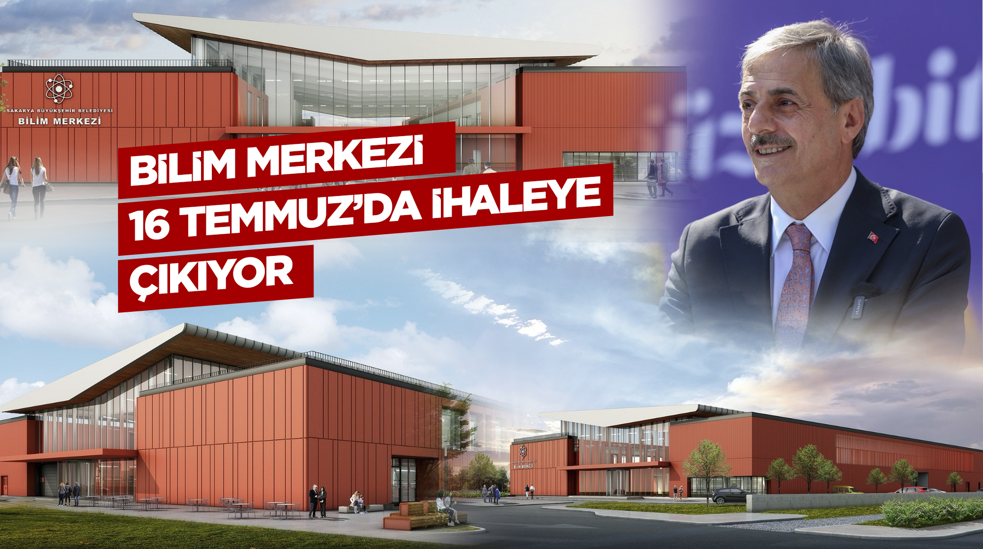 Sakarya’da gelecek yüzyıl için en güçlü adım: Yusuf Alemdar Bilim Merkezi’ni ilk kez paylaştı