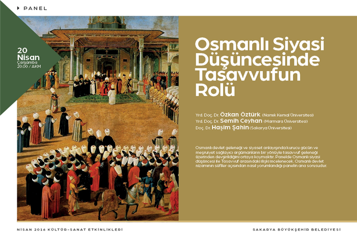 Osmanlı’da Tasavvufun Rolü Konuşulacak