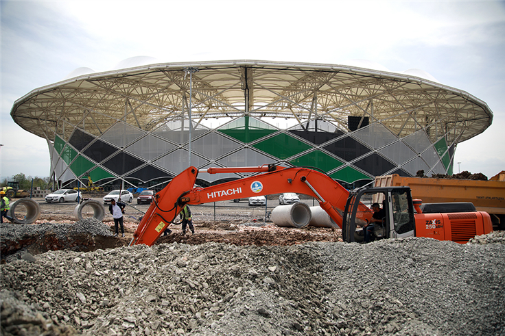 Yeni stadın altyapısına SASKİ güvencesi