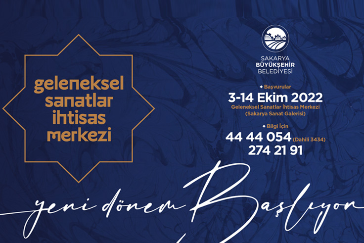 Geleneksel Sanatlar İhtisas Merkezi’nde yeni dönem başlıyor