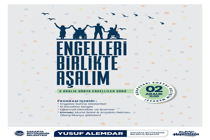 Dünya Engelliler Günü SGM’de özel programla kutlanacak