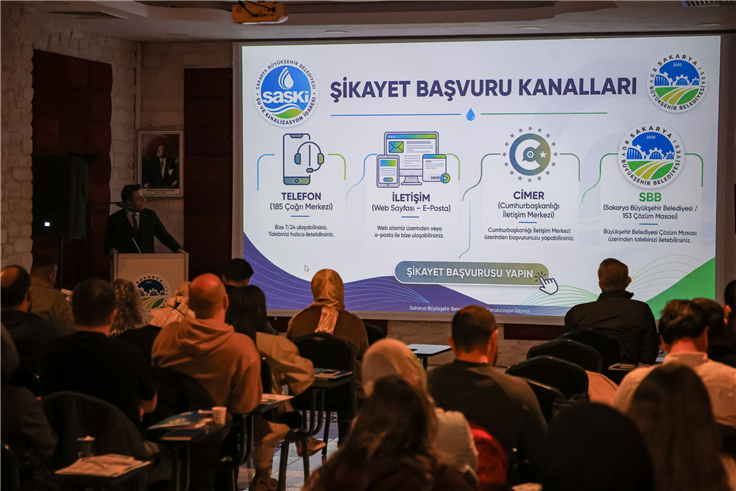 SASKİ’den çözüm odaklı hizmet anlayışını güçlendirecek eğitim