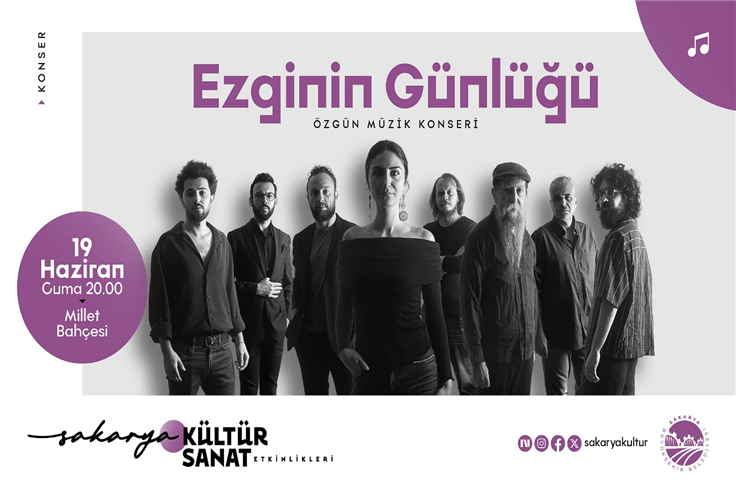 Ezginin Günlüğü Millet Bahçesi’nde müzikseverlerle buluşuyor