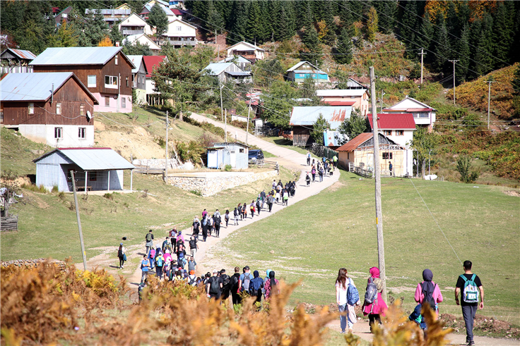 1600 rakımlı doğa cennetinde unutulmaz bir hatıra