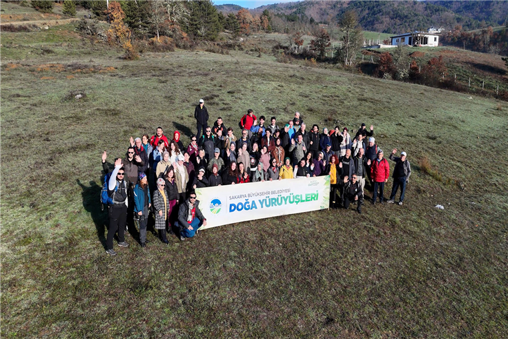 Sakarya’da doğa yürüyüşlerine büyüleyici final: Kıranyurt