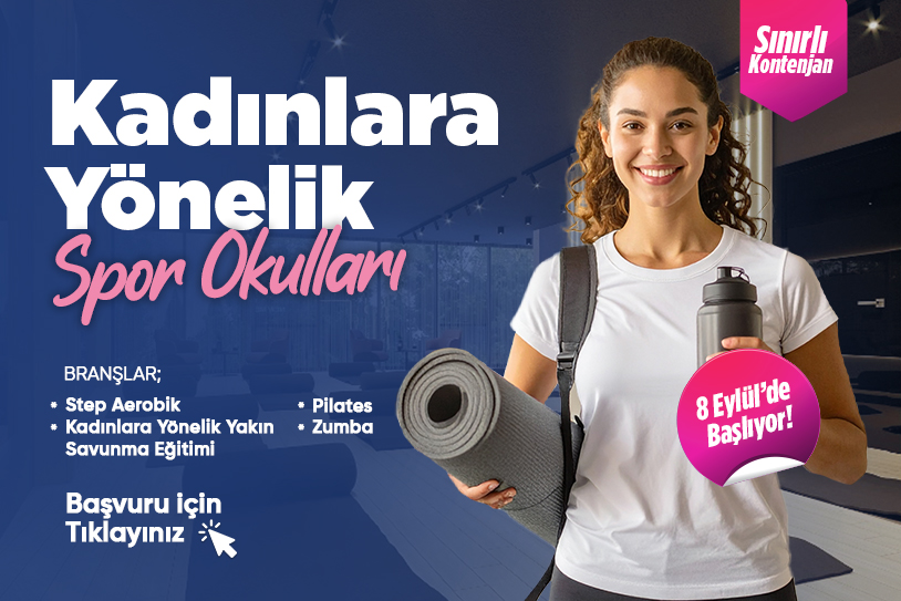 Spor yapmak isteyen kadınlar için güzel haber: Büyükşehir kayıtları açtı