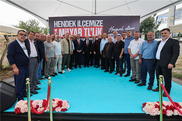 ‘Hendek’e yeni bir arıtma tesisi kazandırıyoruz’