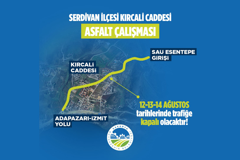 Büyükşehir o güzergahı kullanacakları uyardı: 3 gün asfalt çalışması yapılacak