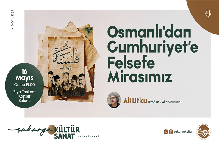 ‘Osmanlı’dan Cumhuriyet’e Felsefe Mirasımız’ söyleşisi Ziya Taşkent’te