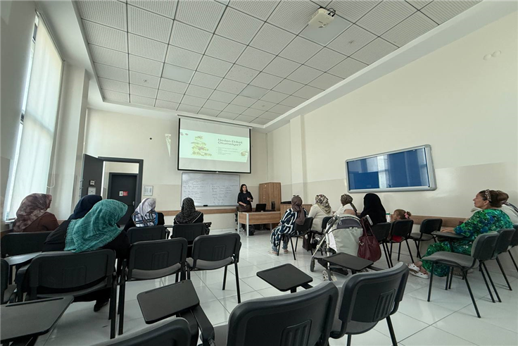 Akyazı SGM’de sağlıklı yaşam ve beslenme eğitim serisi tamamlandı