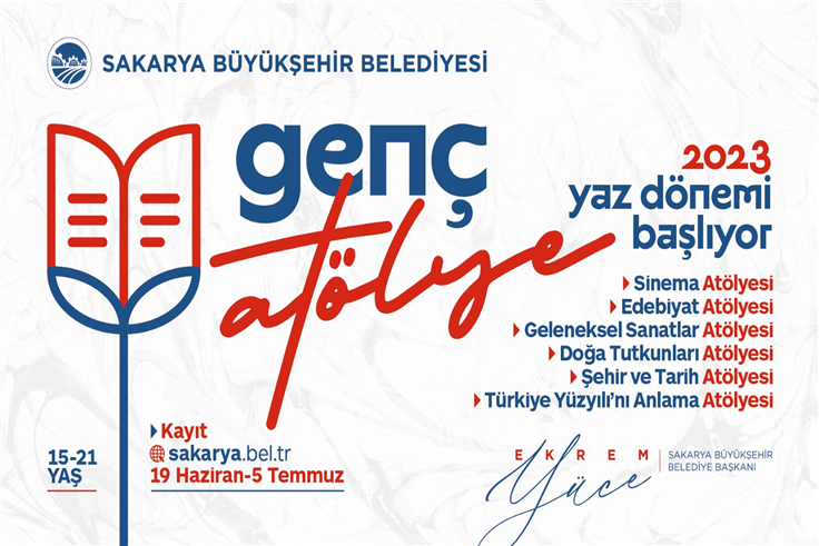 Büyükşehir Genç Atölye’de kayıtlar devam ediyor