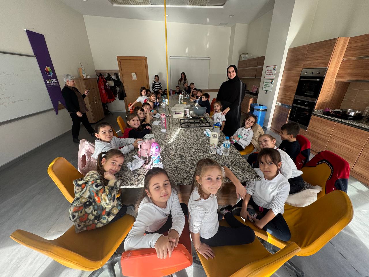 SGM’de misafir öğrenciler yeteneklerini keşfetti