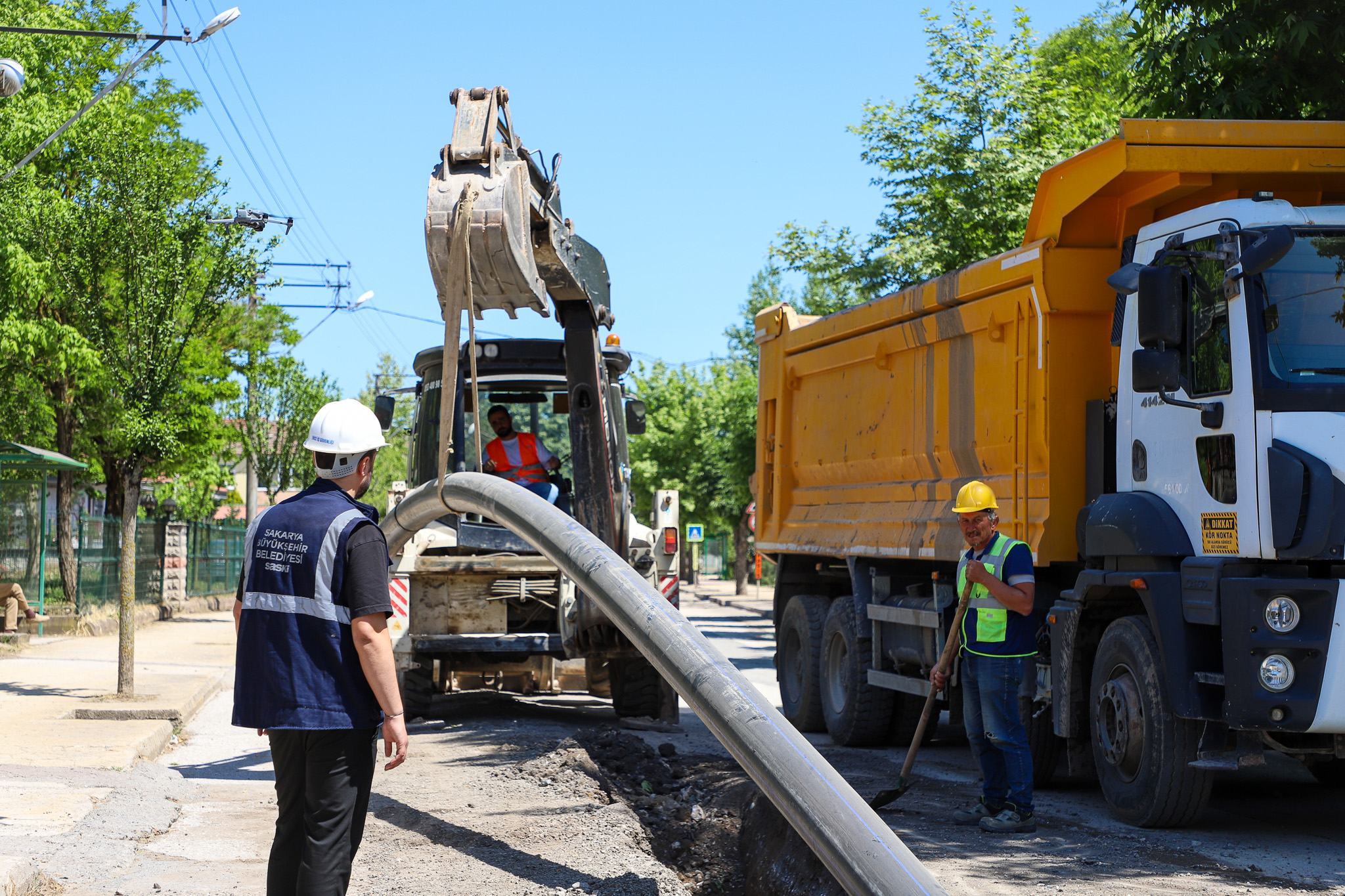 Söğütlü’yü güçlü altyapıyla buluşturuyoruz: Projenin yüzde 60’ı tamamlandı