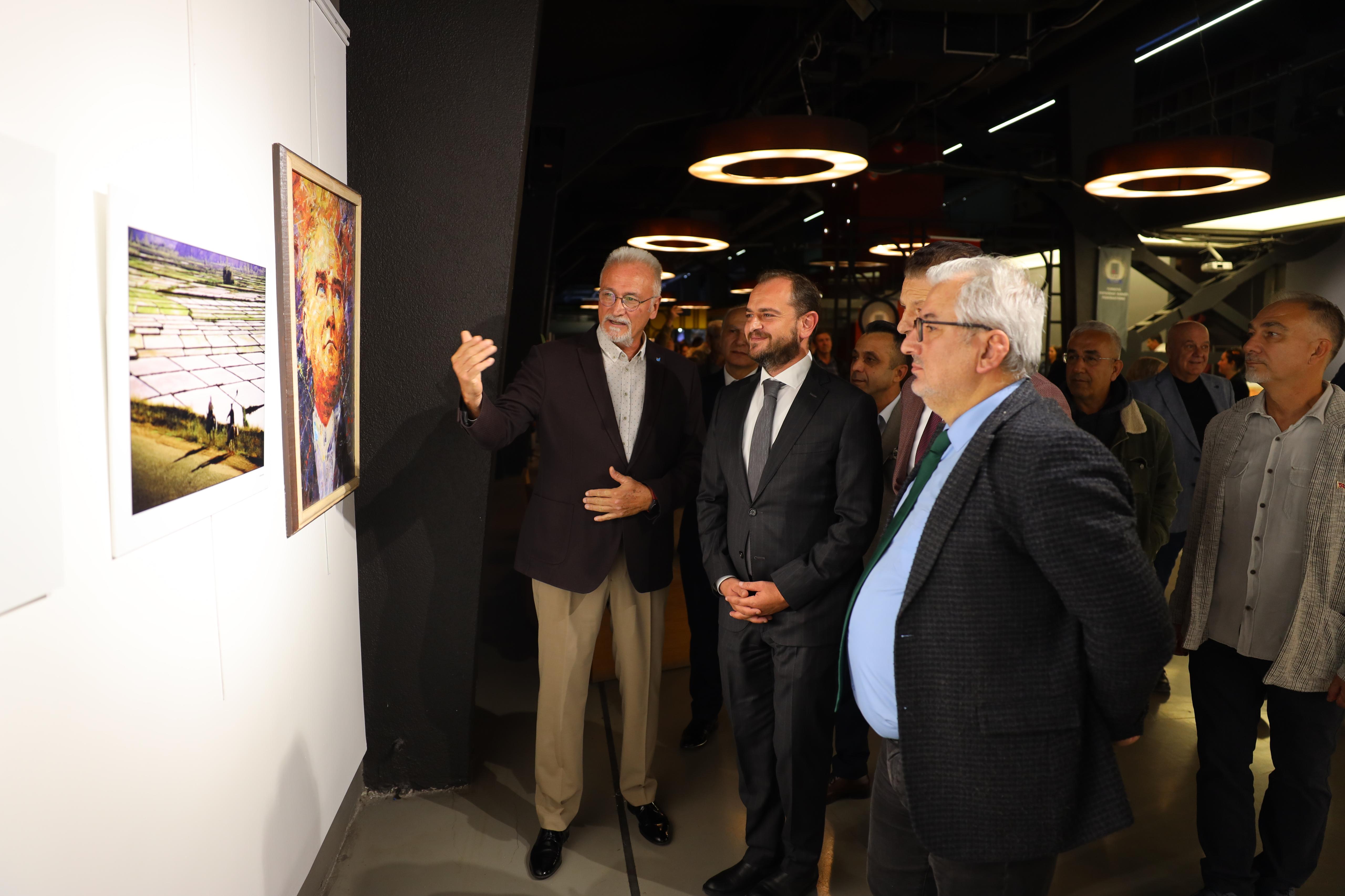 SAGÜSAD’ın 31. yıl sergisi OSM’de sanatseverlerle buluştu