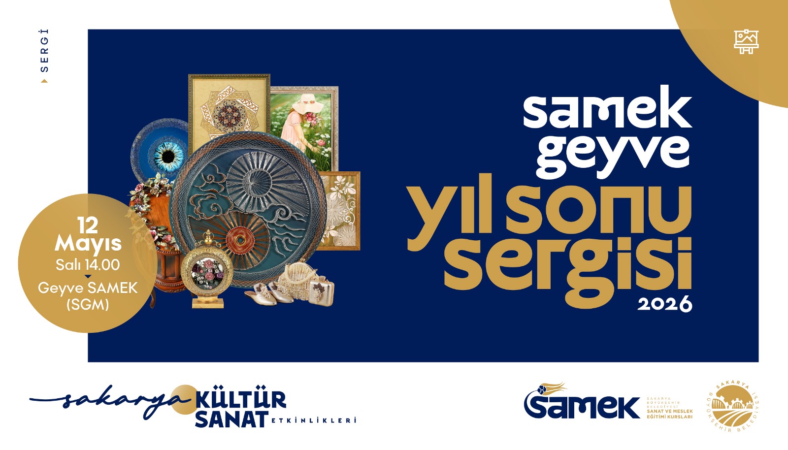 SAMEK kurslarında yıl sonu heyecanı Geyve’de başlıyor