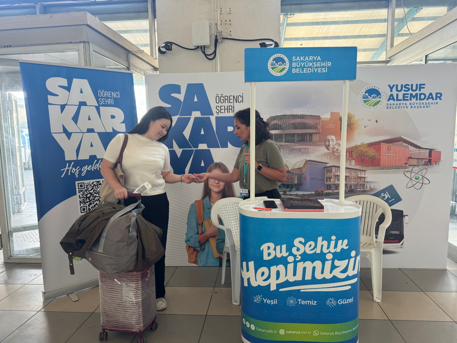 Türkiye’nin dört bir yanından gence Sakarya’da ‘hoş geldin’ karşılaması