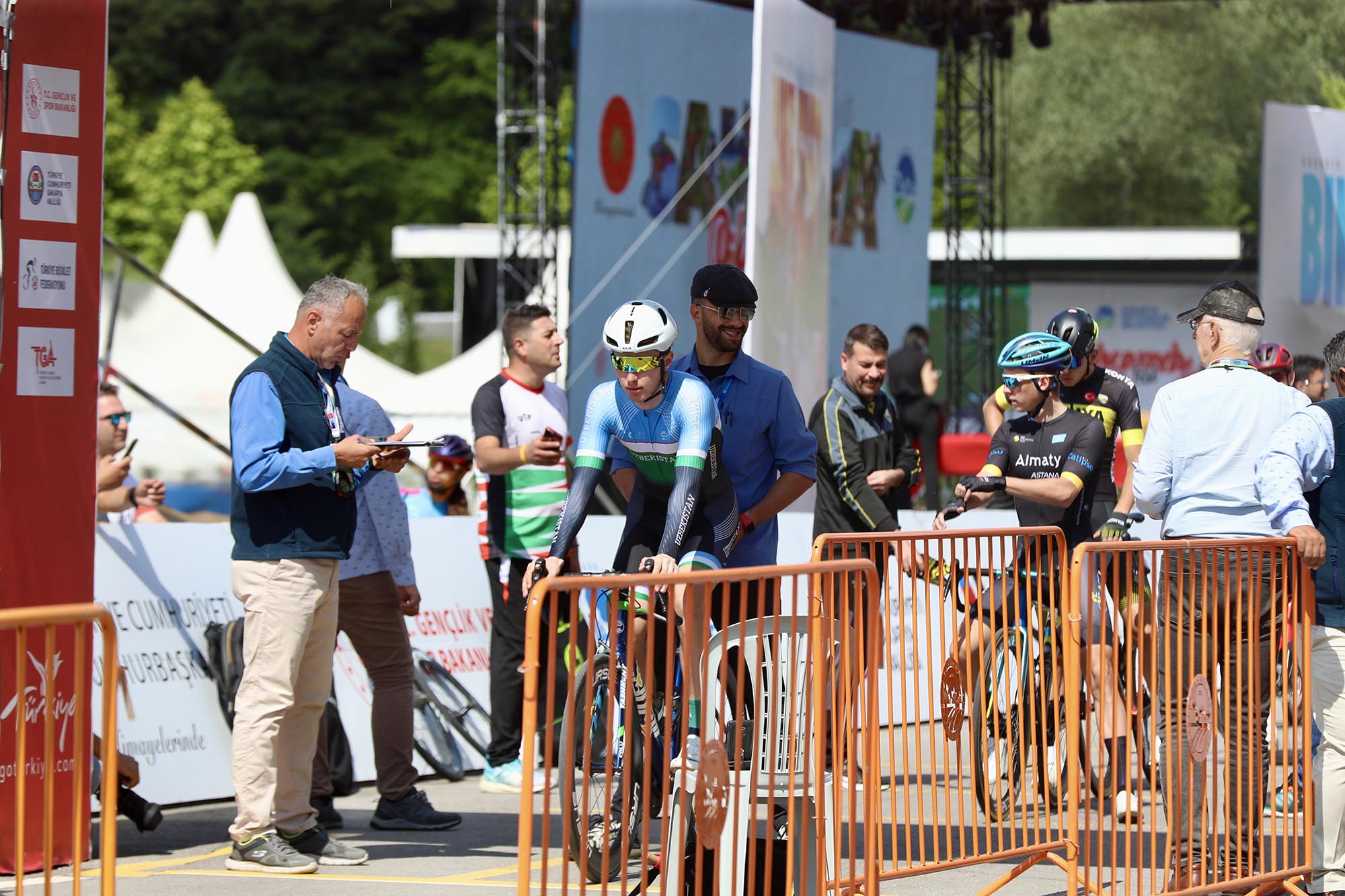 Pedallar döndü, Sakarya’da heyecan fırtınası başladı