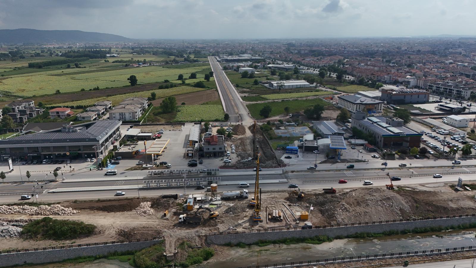 Yenikent ve şehir merkezi ulaşımına nefes olacak Kuzey Köprüsü’nün temeli atılıyor