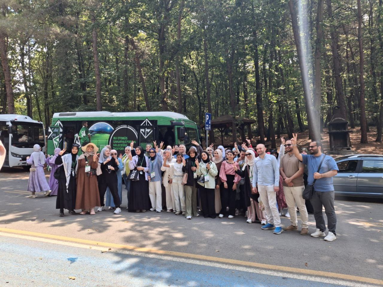 Uluslararası öğrenciler Sakarya’nın doğasına hayran kaldı