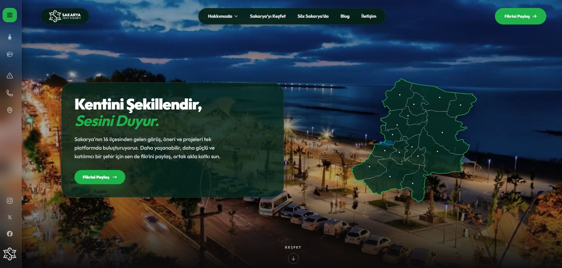 Sakarya Kent Konseyi’nden dijital katılım atağı: Yeni web sitesi yayında
