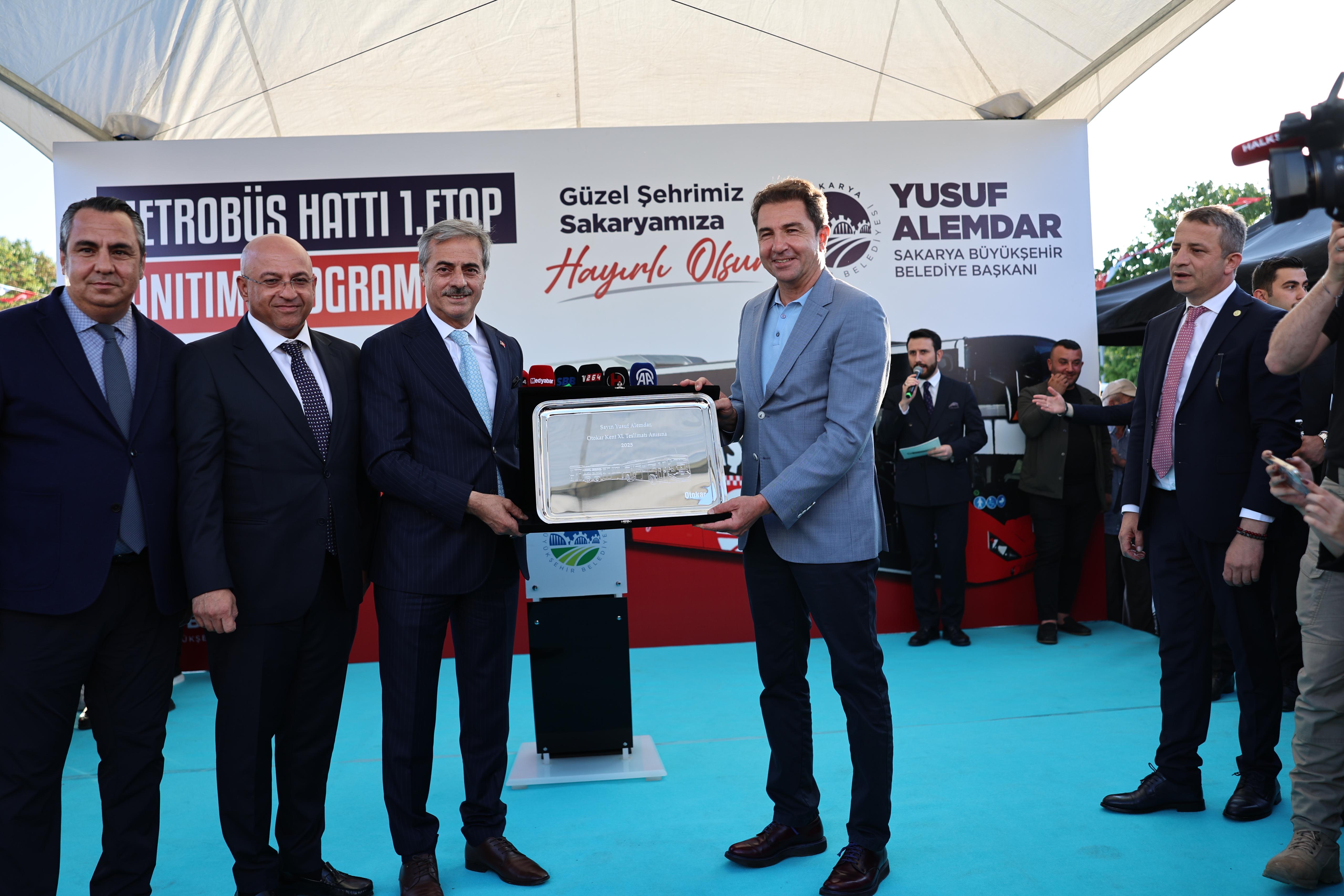 Metrobüsler Yusuf Alemdar’ın söz verdiği tarihte Sakarya yollarında