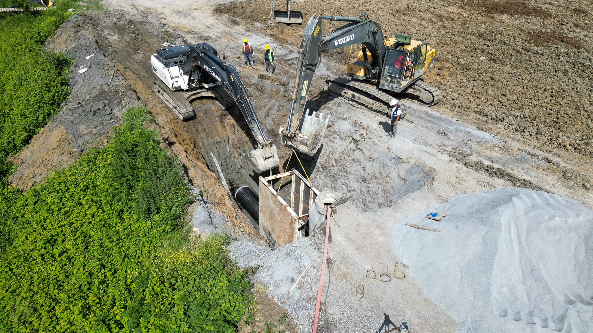 Değirmencik Mahallesi’nin atık su altyapısı 5 bin metrelik yeni hat ile geleceğe hazırlanıyor