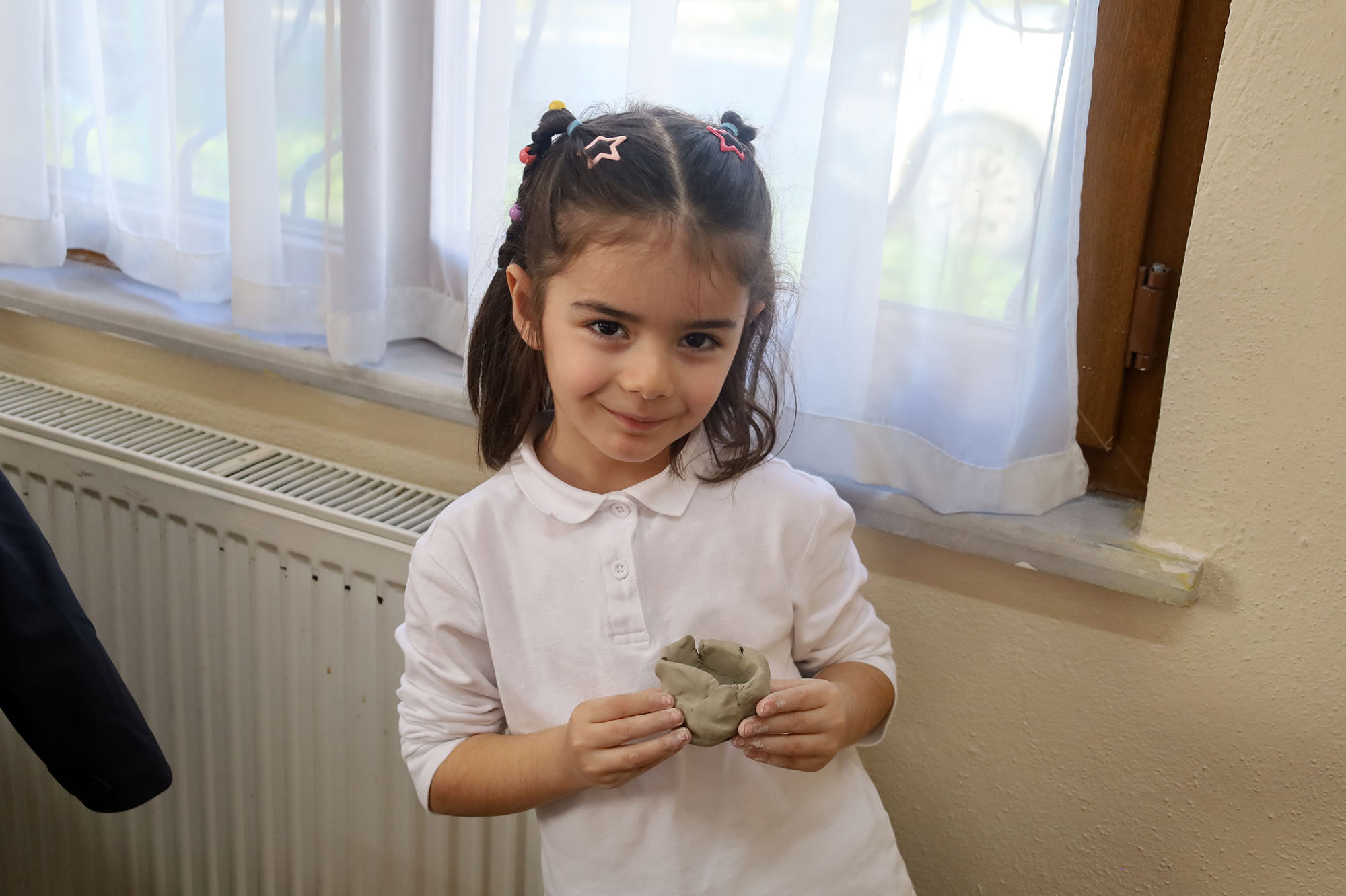 SAMEK atölyelerinde minikler seramikle, gençler tezhiple tanıştı