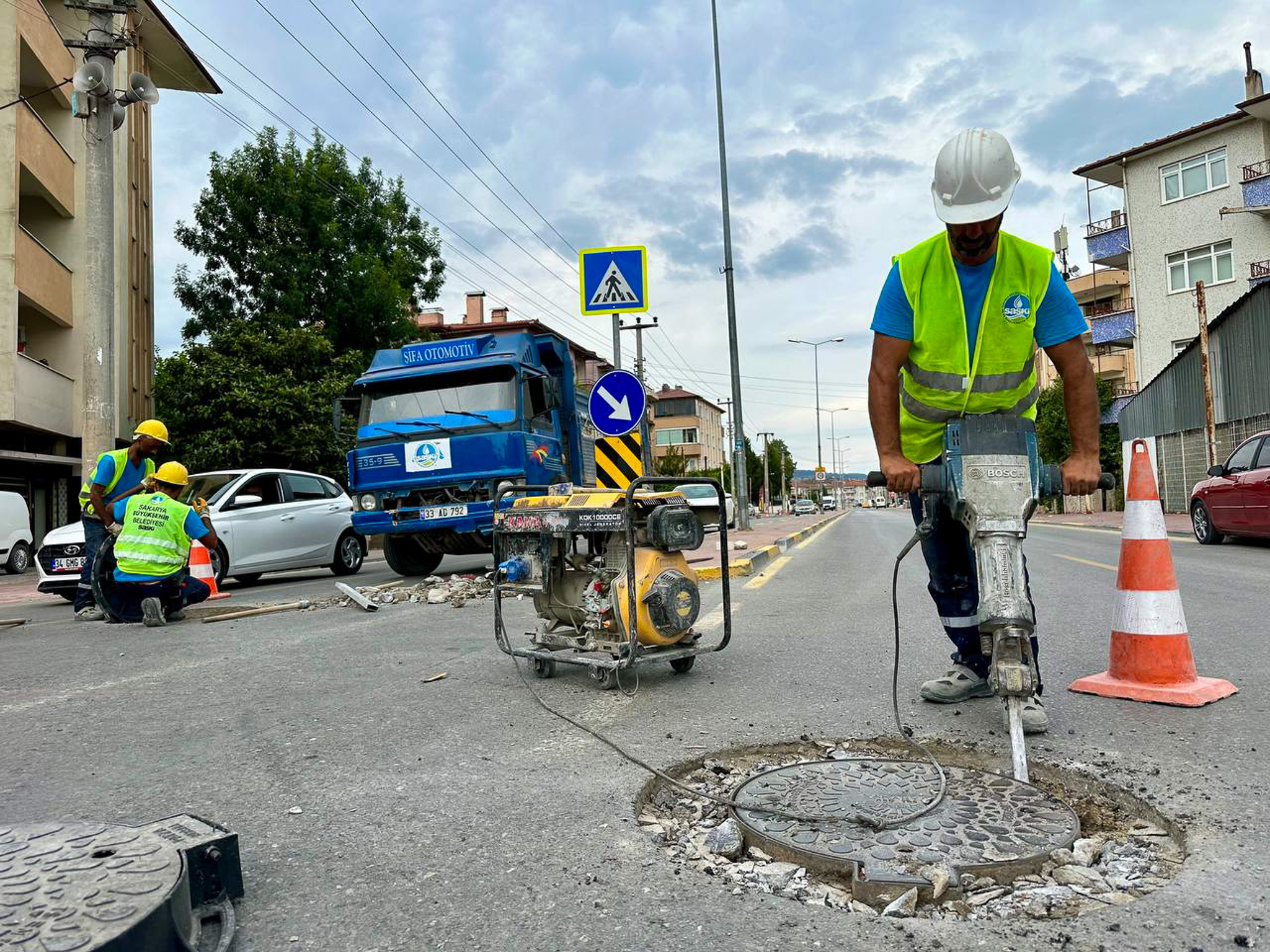 SASKİ şehir genelinde 10 bin kapağa müdahale edecek
