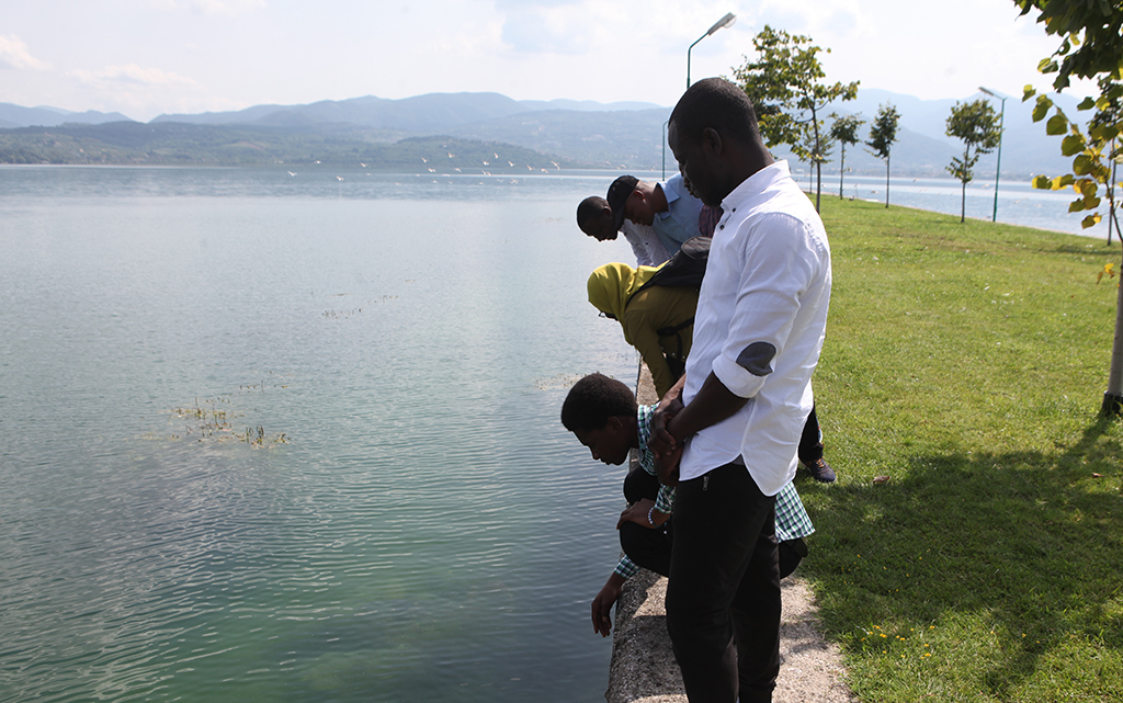 Afrokarya’lılar SASKİ tesislerinde