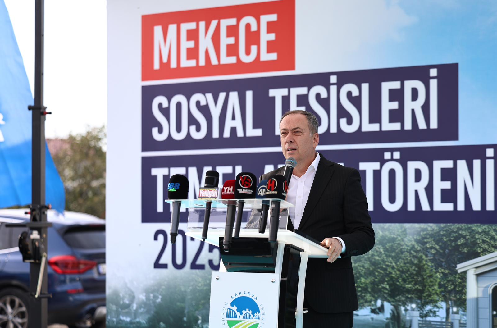 Mekece’de sosyal tesisin temeli atıldı: Yusuf Alemdar Pamukova’da yeni müjdeleri paylaştı