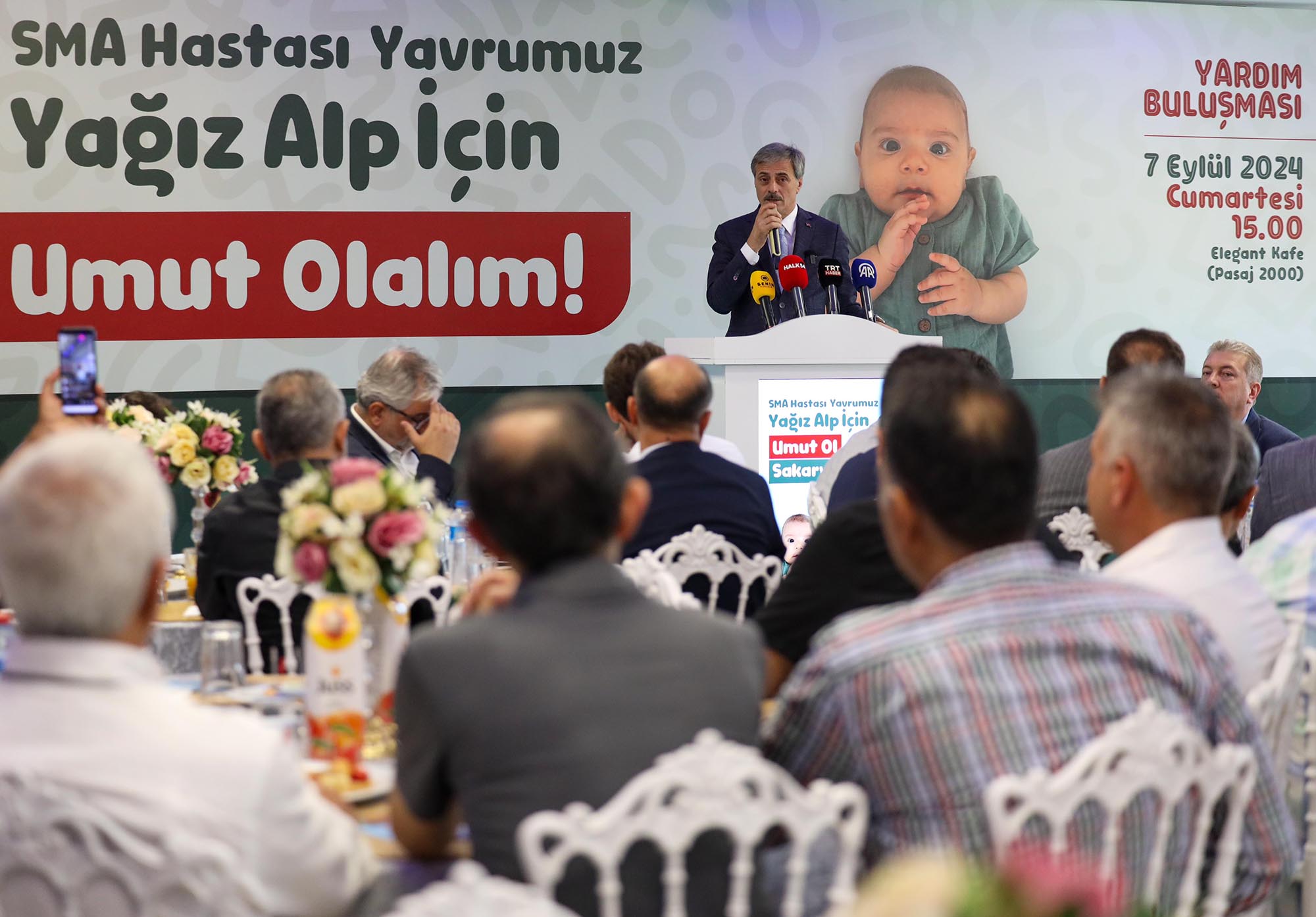 Yağız Alp için Sakarya’da tarihi birliktelik: Şehrin hayırseverleri tam 9 milyon TL bağışladı