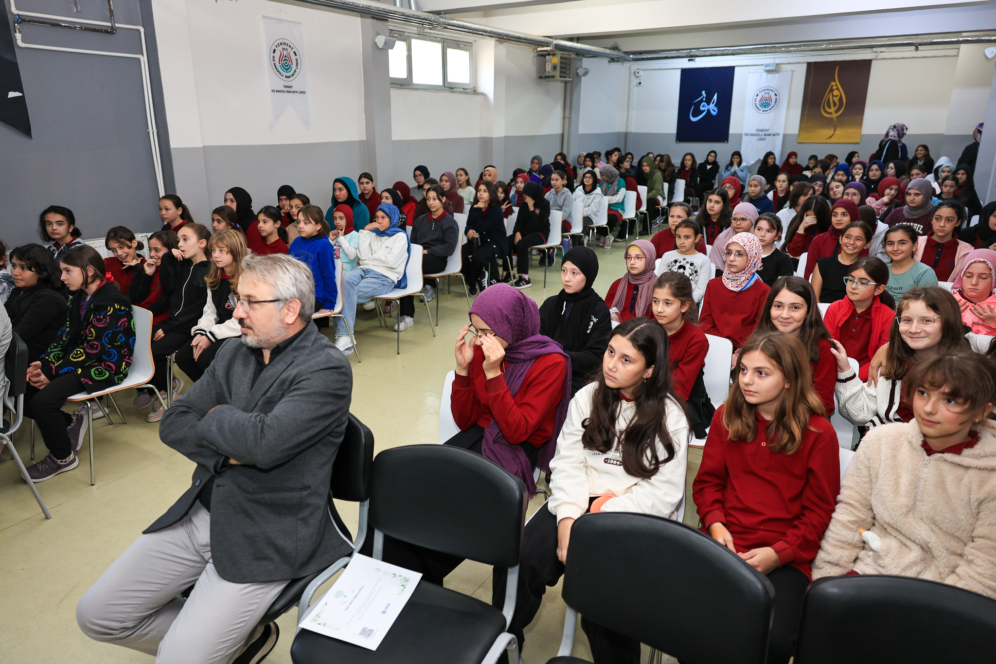 SASKİ Genel Müdürü öğrencilerle buluştu: Tasarrufun önemini anlattı