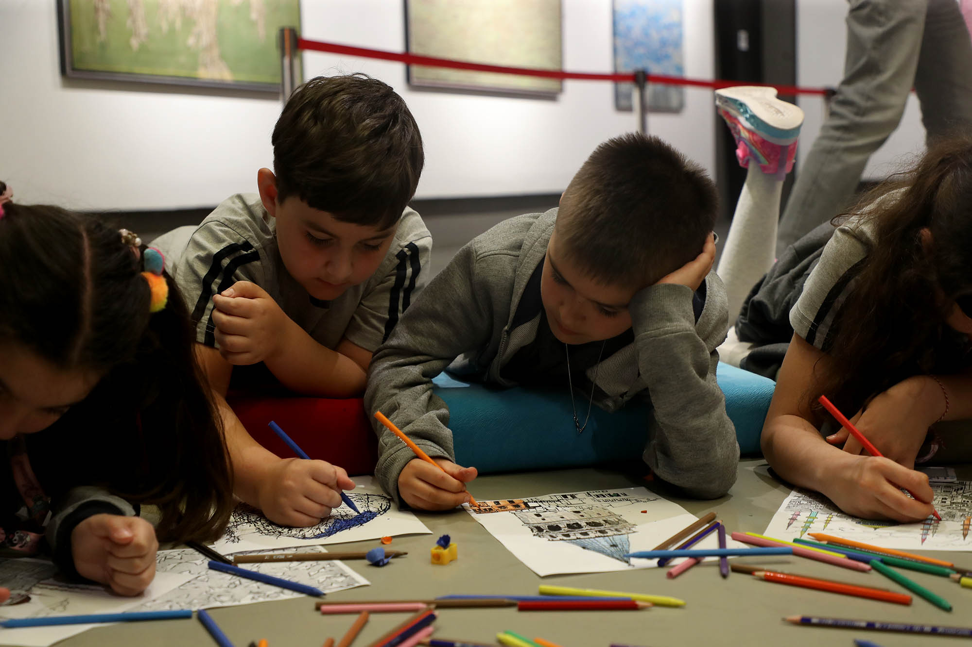OSM’de miniklerin rengârenk sanat buluşması