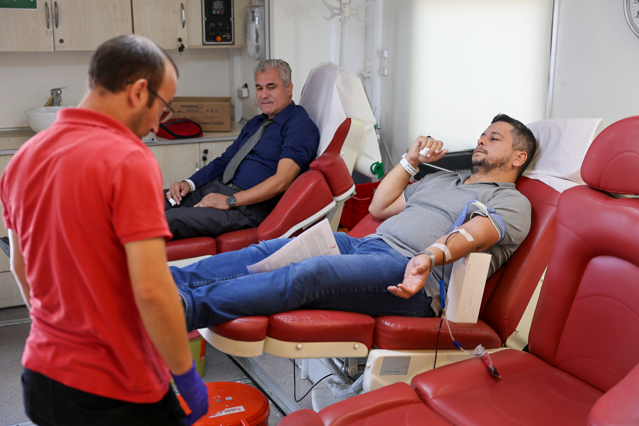 SASKİ çalışanlarından örnek davranış: Kan ve Kök Hücre Bağışı