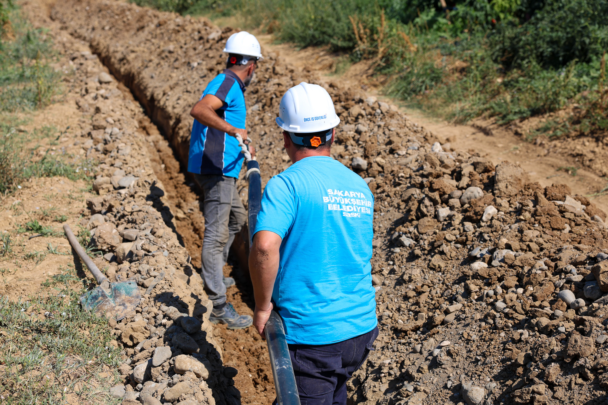 10 kilometrelik altyapı projesi Geyve’nin 6 mahallesine kesintisiz hizmet sunacak