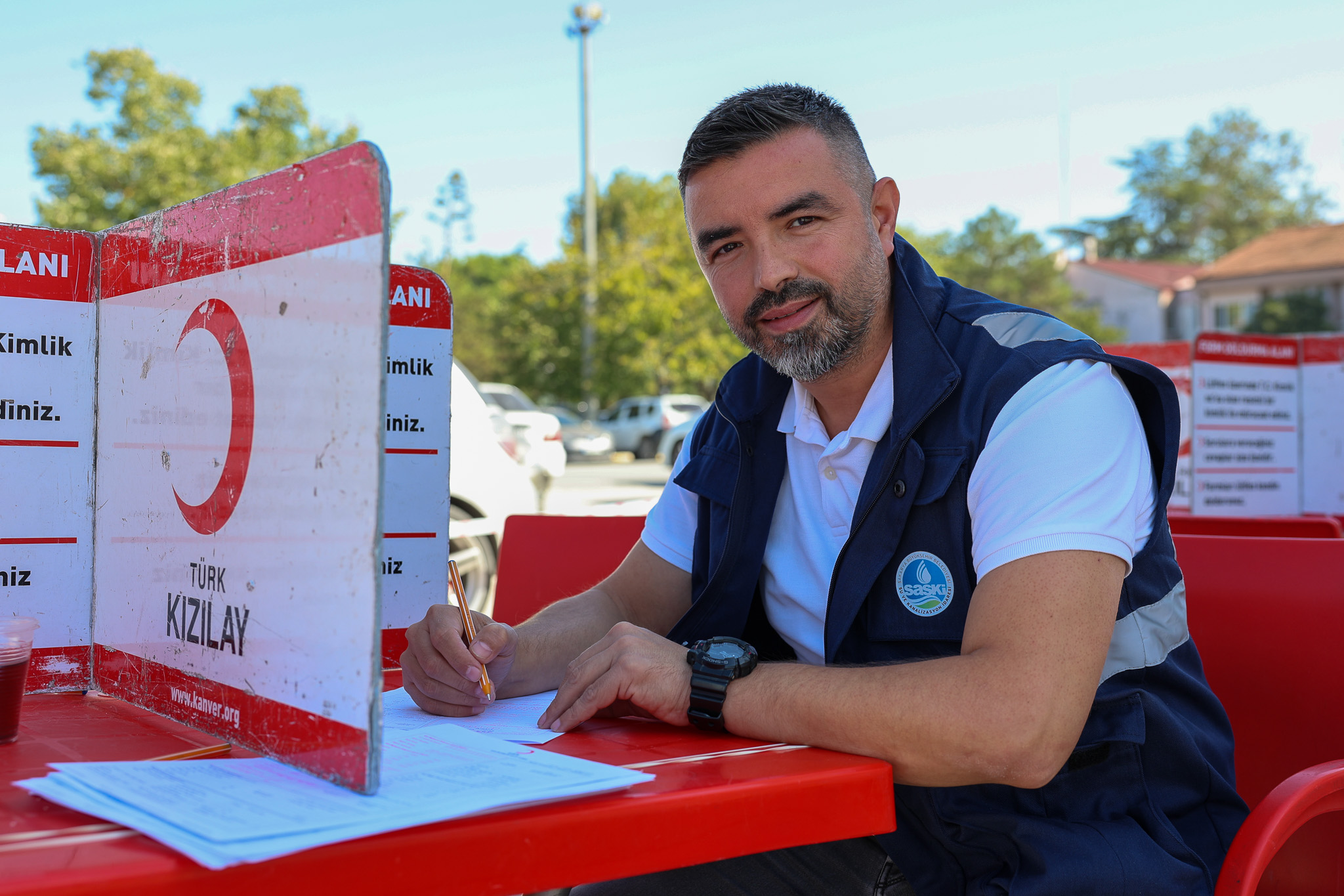 SASKİ çalışanlarından örnek davranış: Kan ve Kök Hücre Bağışı