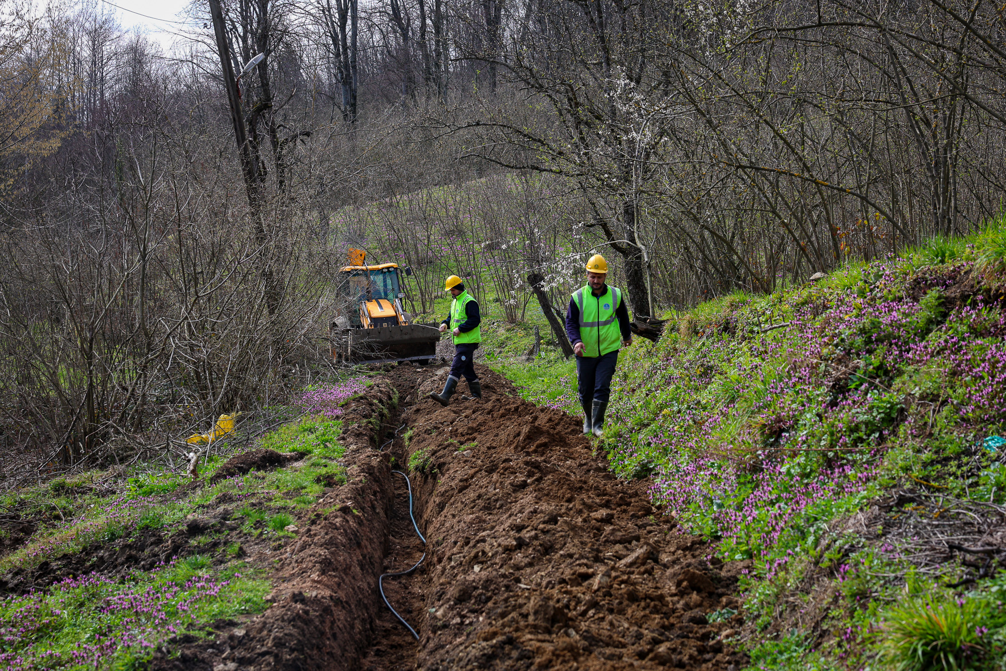 13 kilometrelik içme suyu hattı Hendek Karadere’ye 2060 yılına kadar sorunsuz hizmet edecek