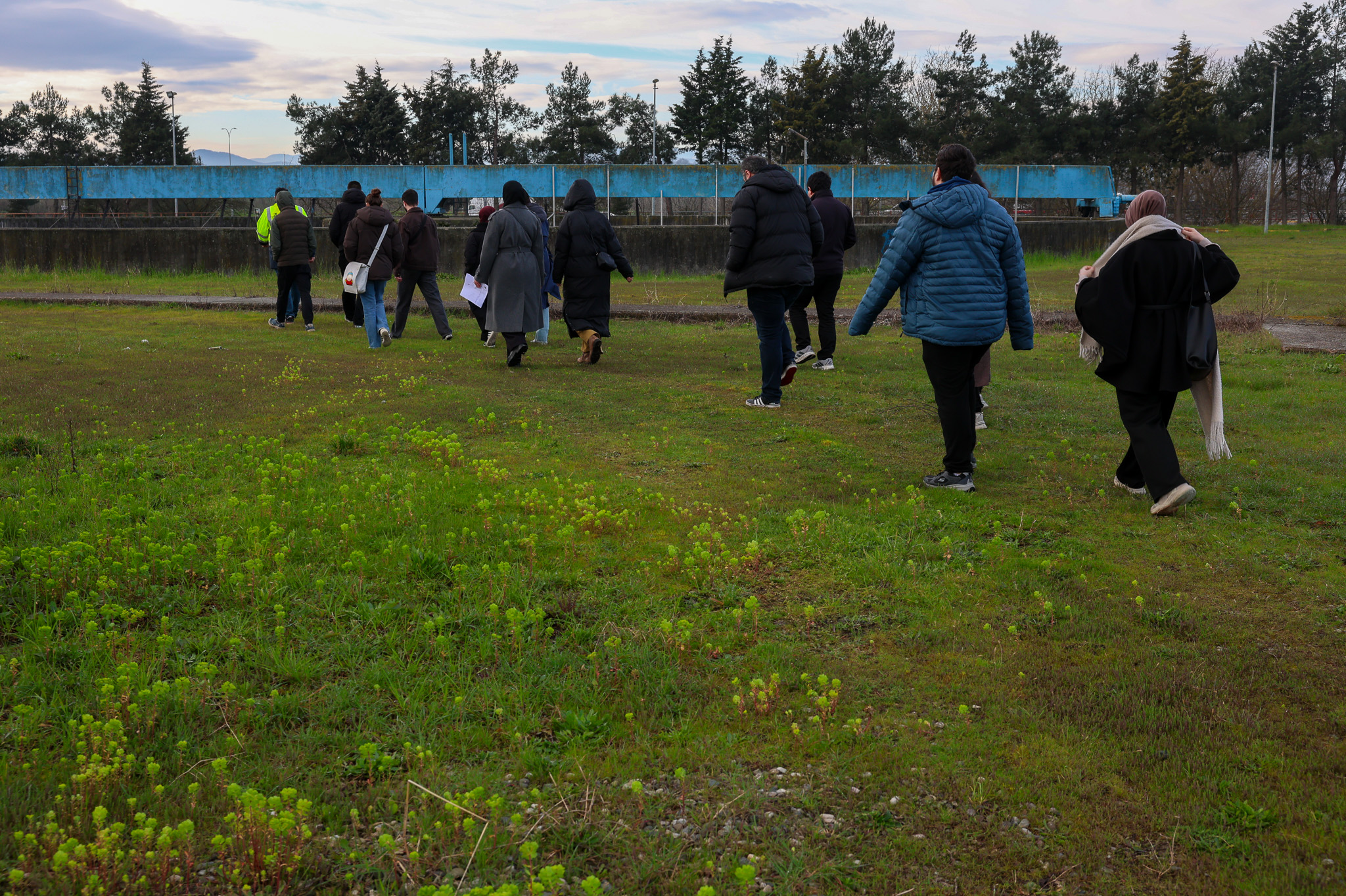 SASKİ’nin arıtma tesisleri öğrencilerin derslerine konu olmaya devam ediyor