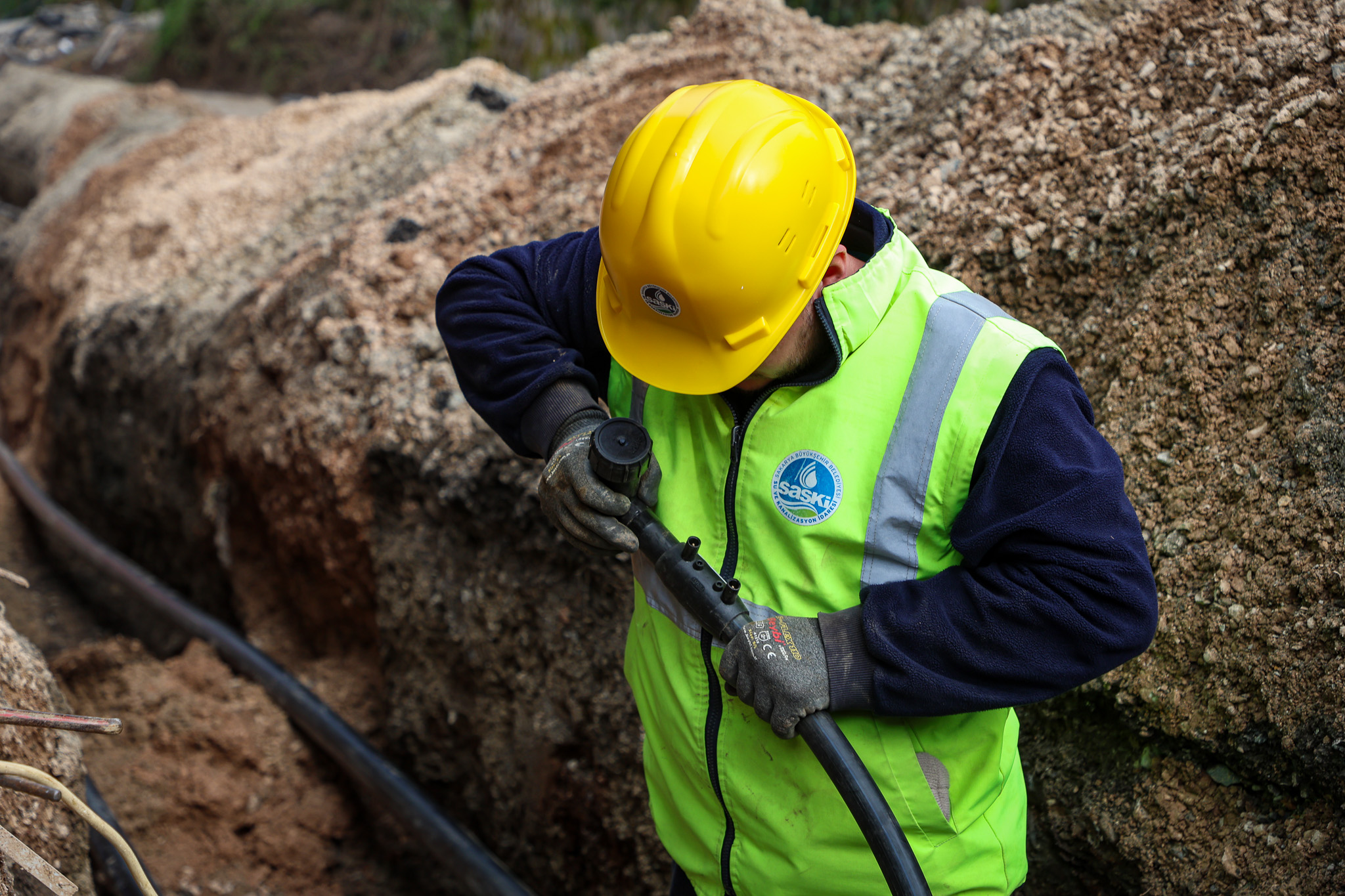 Sapanca’da Kuruçeşme’nin içme suyu hattı yenilendi