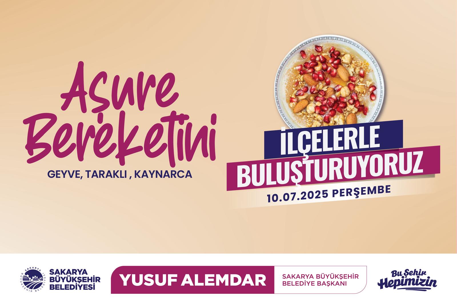 Büyükşehir Muharrem Ayı aşure bereketini şehrin 16 ilçesine taşıyacak 