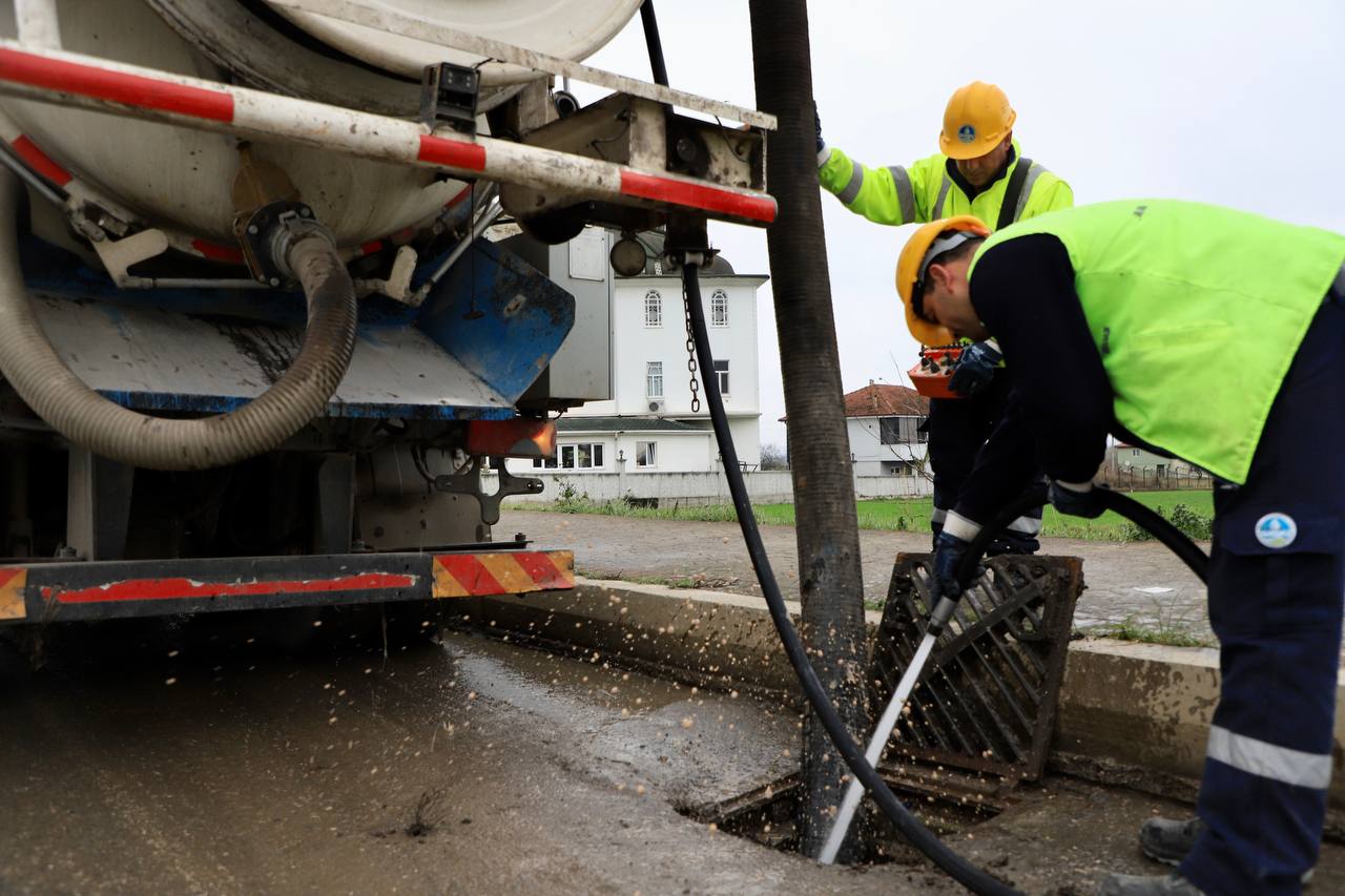 Kuvvetli yağış güçlü altyapı sistemi ve anında müdahale ile kaynaklara iletildi