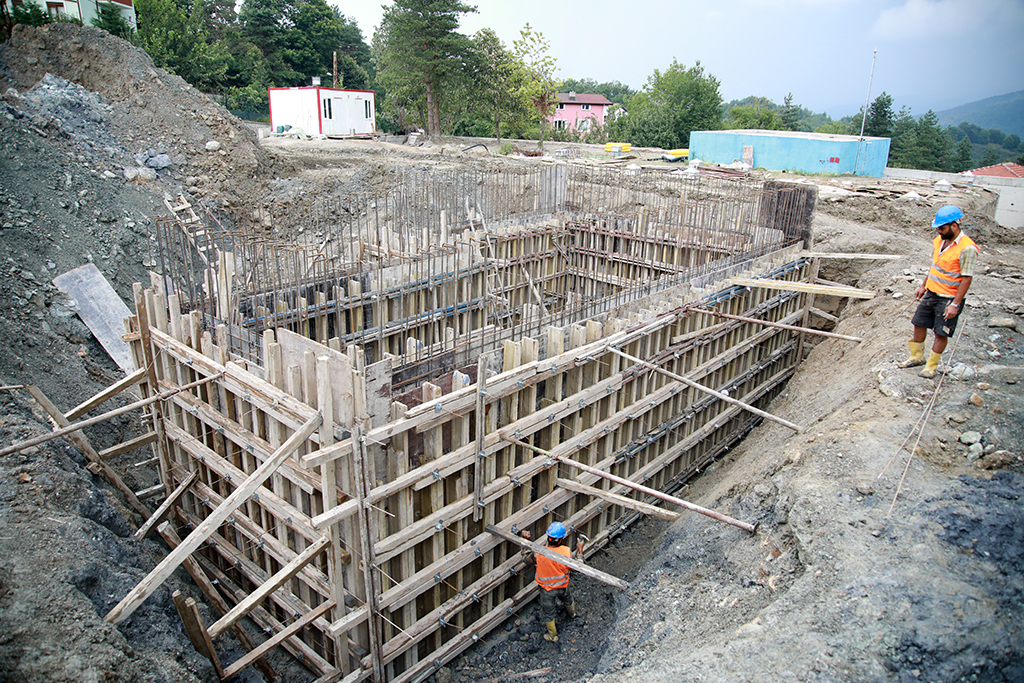 Sapanca’da yeni arıtma tesisi yükseliyor