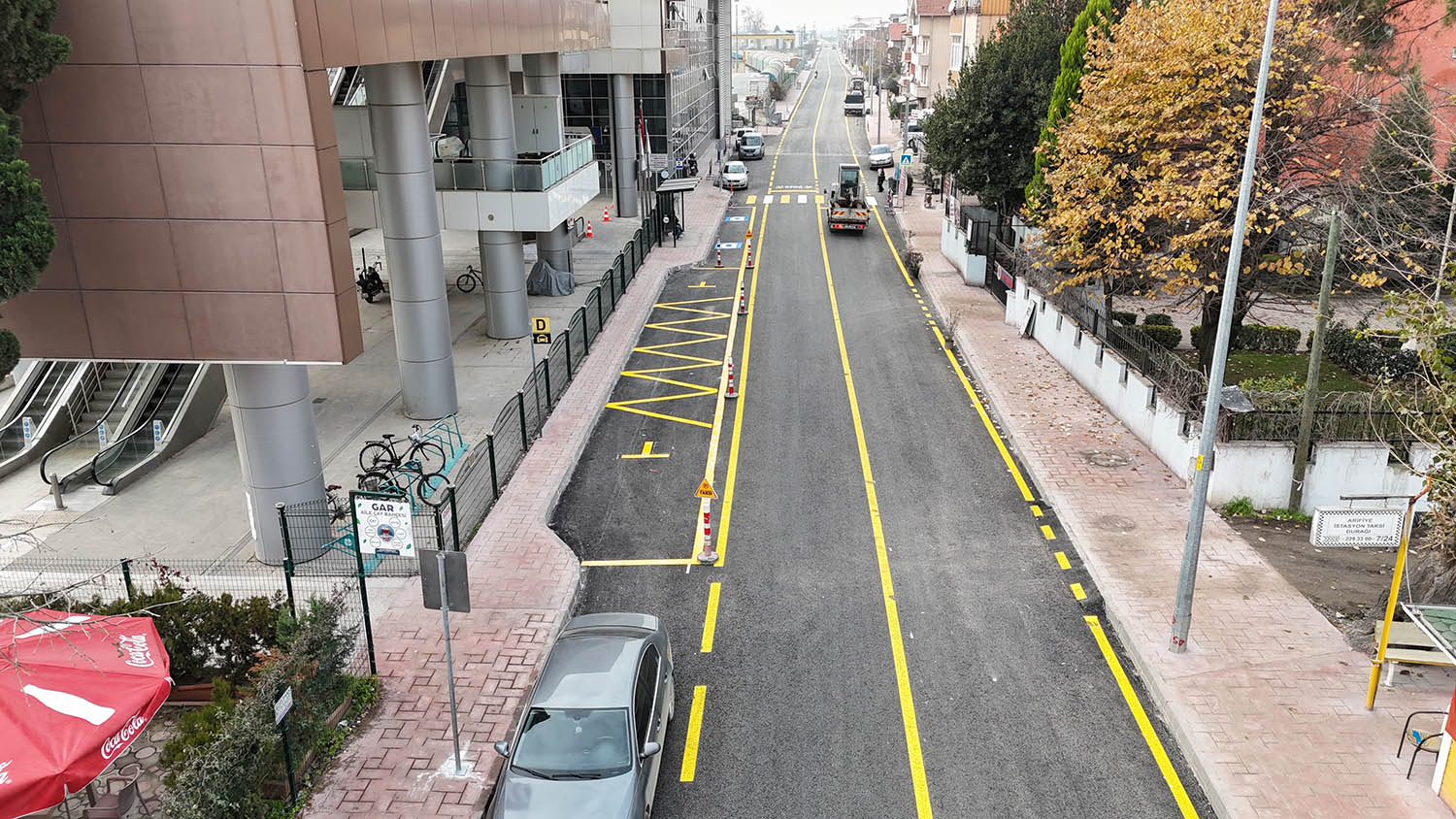 Arifiye Zübeyde Hanım Caddesi yenilendi