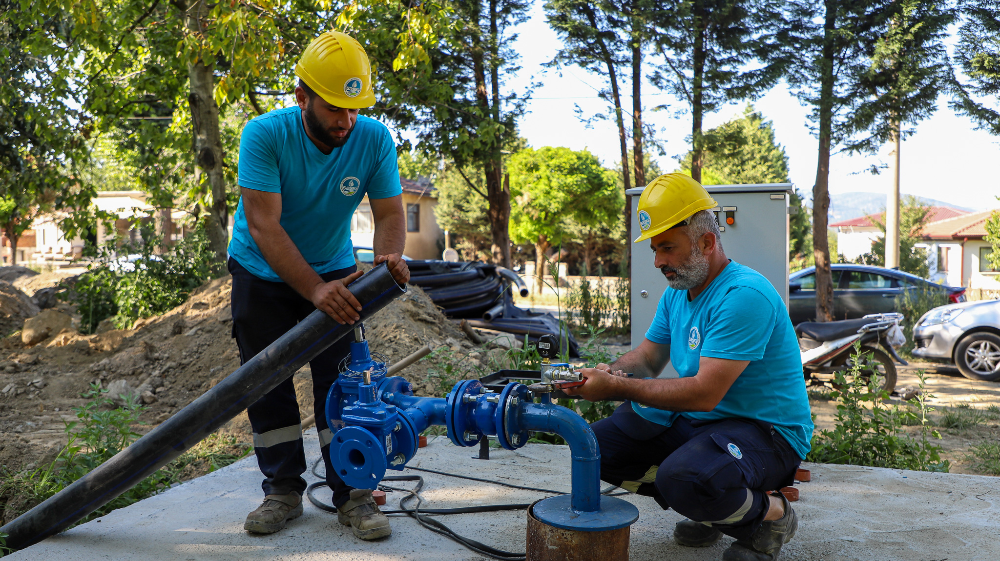 SASKİ turizm ilçesinde saniyede 5 litre debili yeni bir kaynağa ulaştı