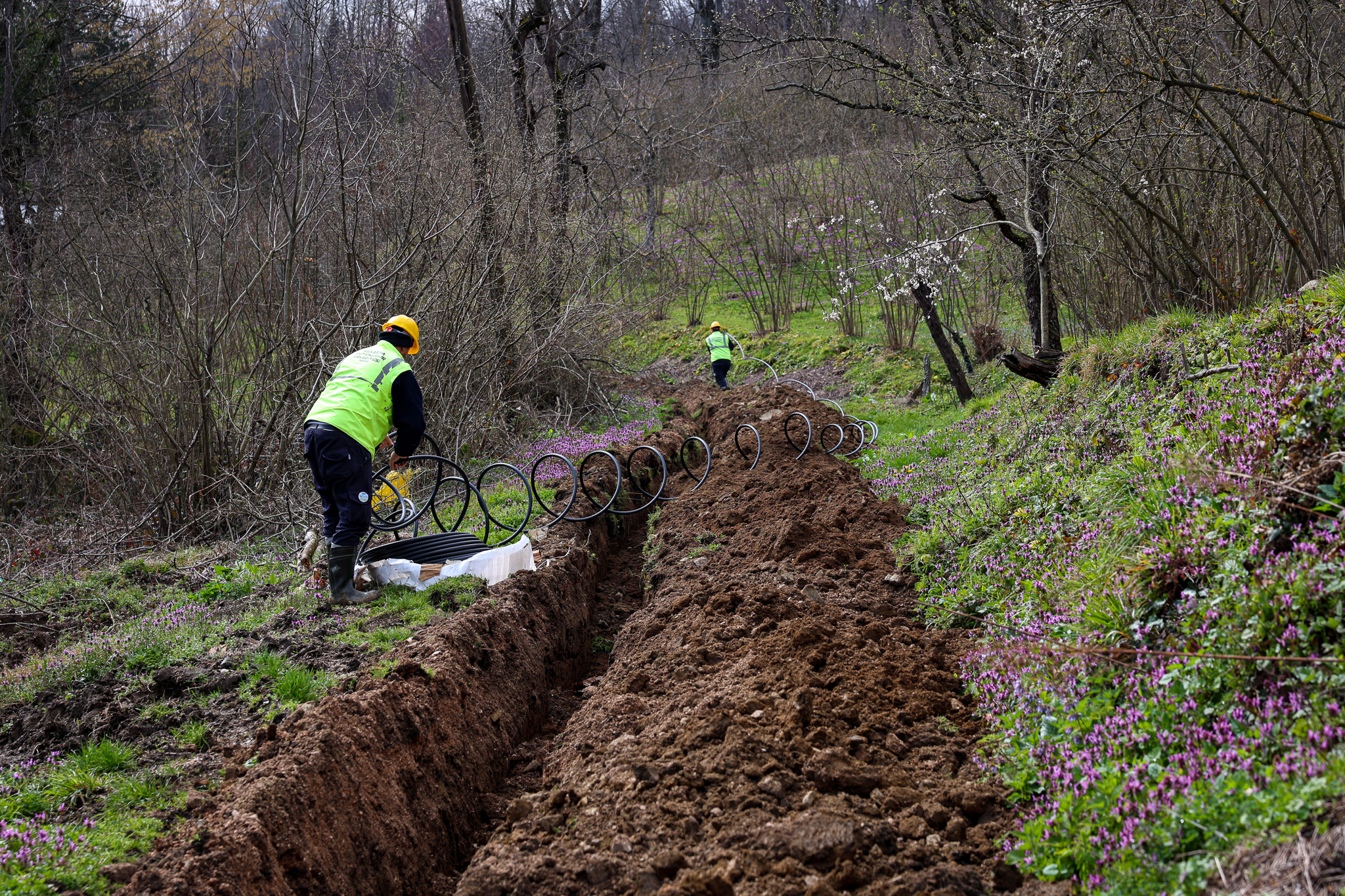 Hendek Karadere’nin 13 kilometrelik altyapı projesi kısa sürede tamamlandı