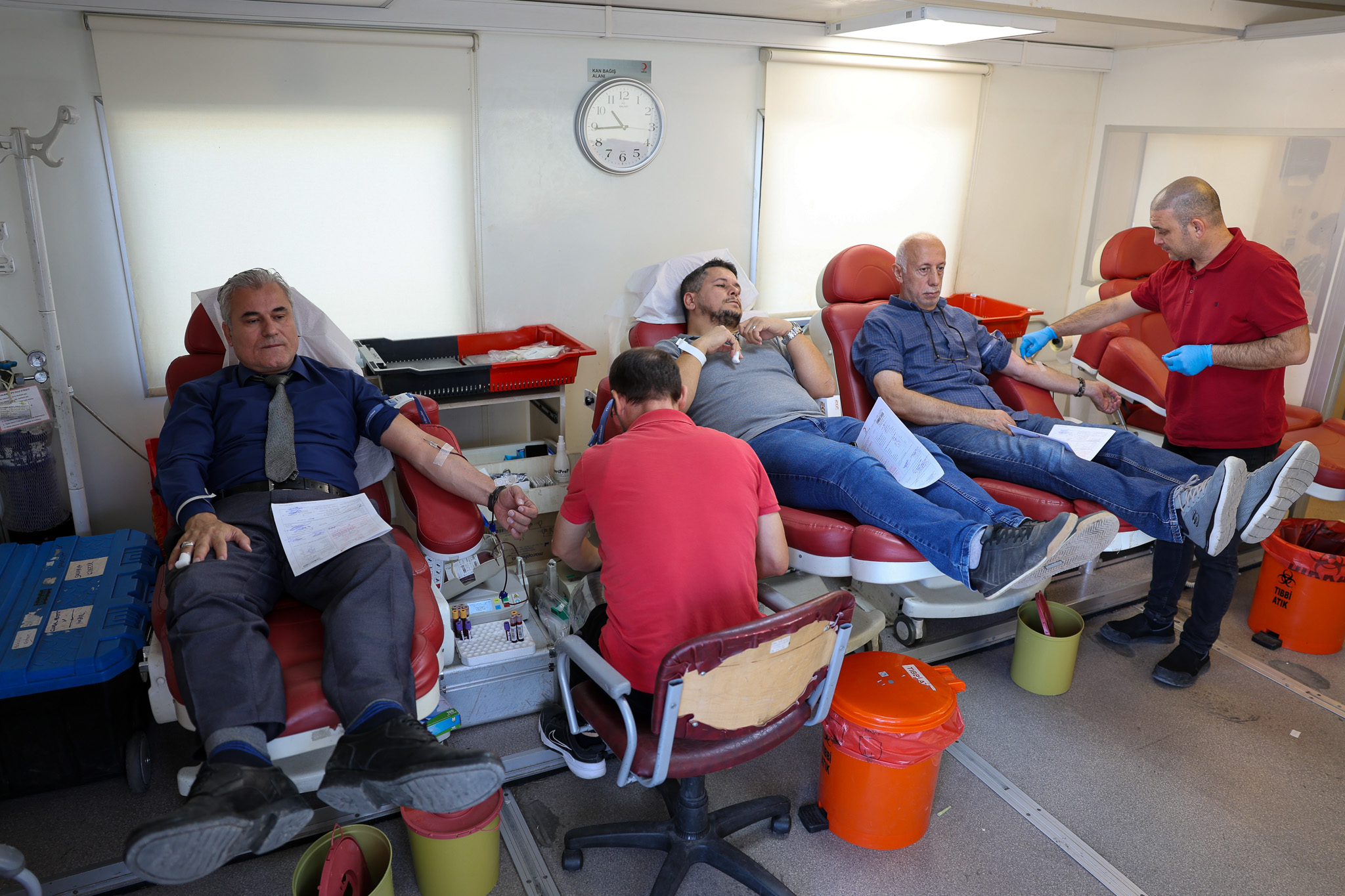 SASKİ çalışanlarından örnek davranış: Kan ve Kök Hücre Bağışı