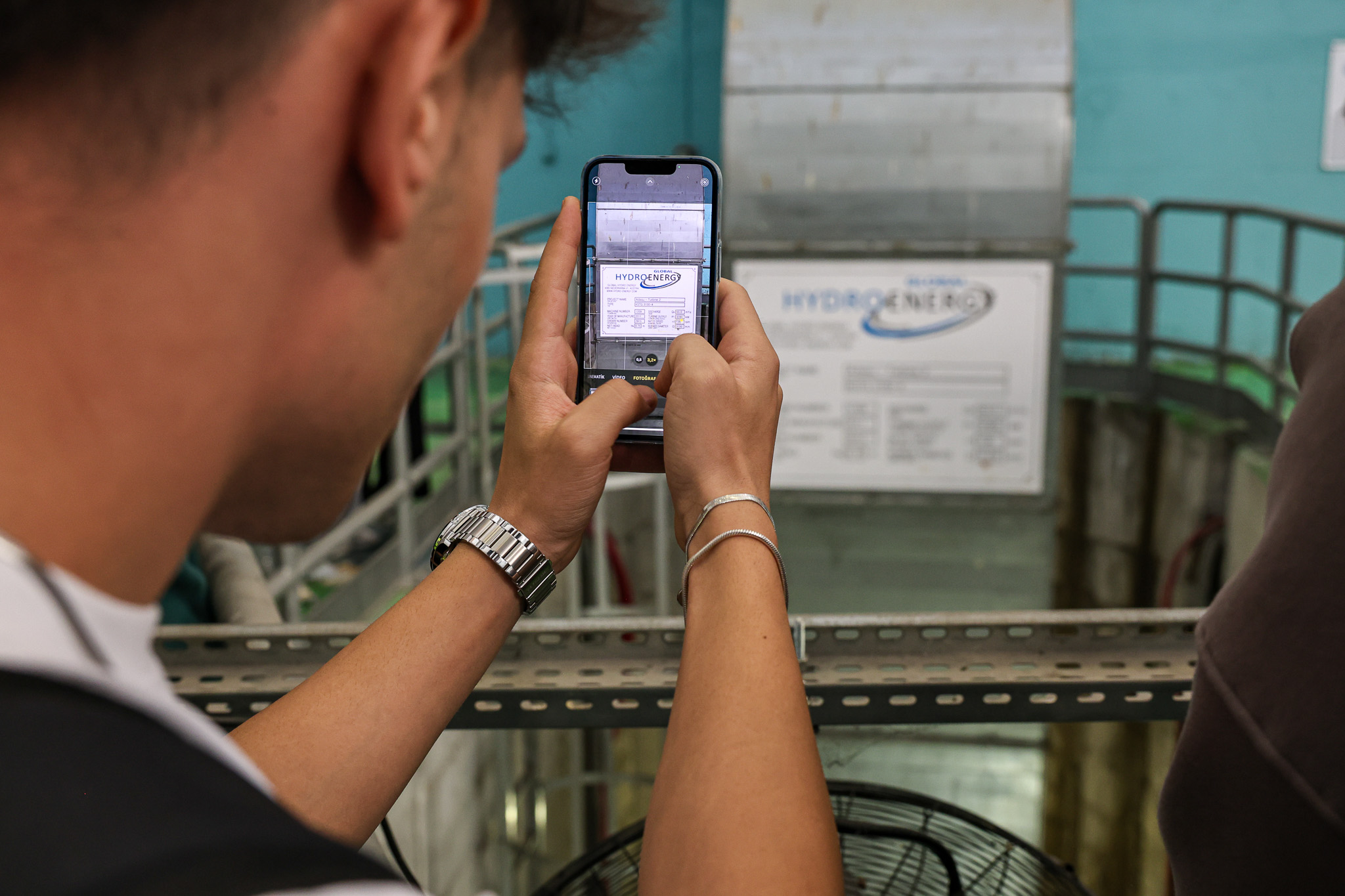 Geleceğin enerji uzmanları SASKİ’nin elektrik üretim tesislerini inceledi