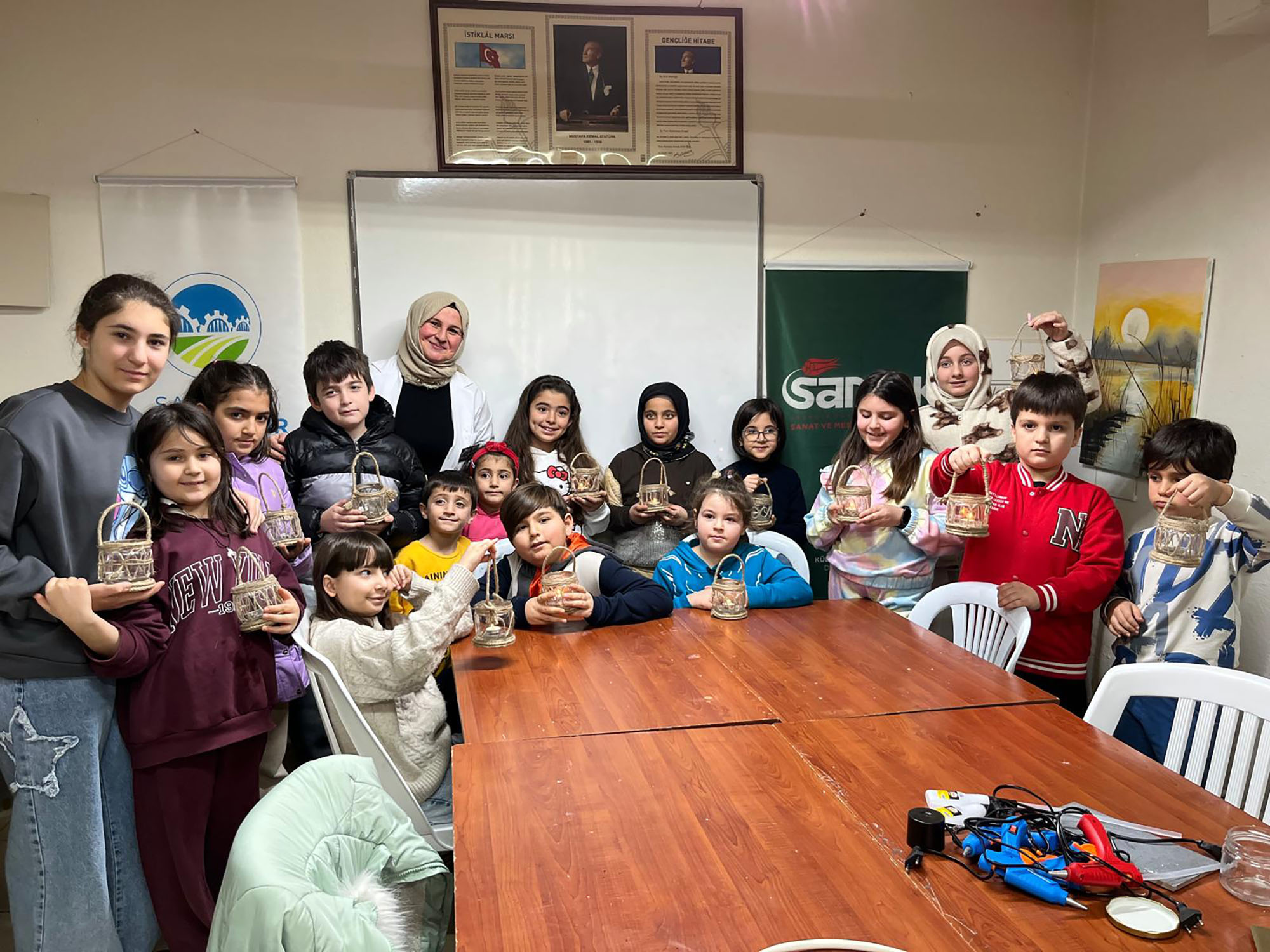 Ara tatilde SAMEK atölyeleri dolu dolu geçiyor