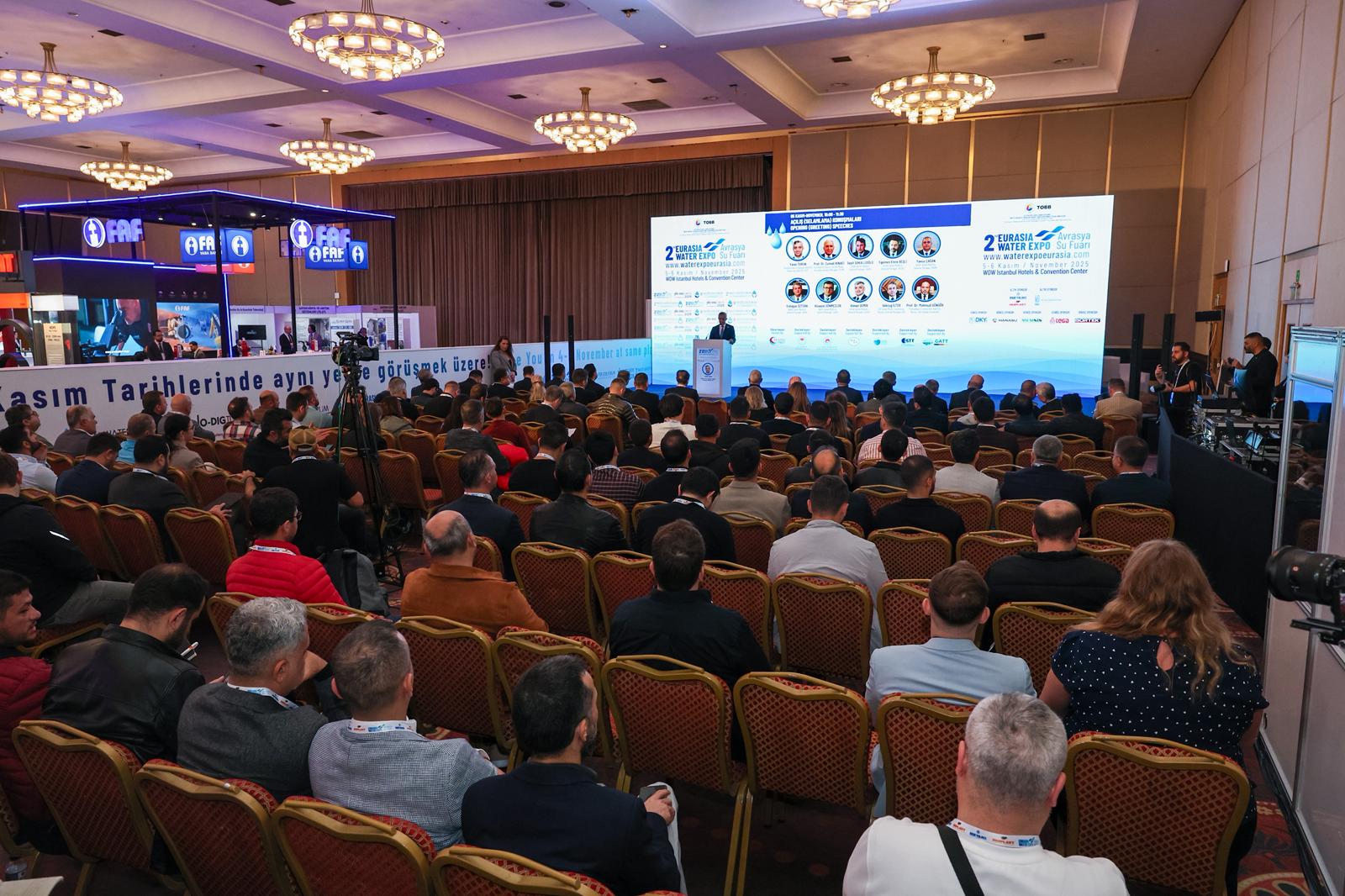 SASKİ Genel Müdürü Sakallıoğlu İstanbul’daki su fuarında: “Tek kaygımız suyun geleceğidir” 