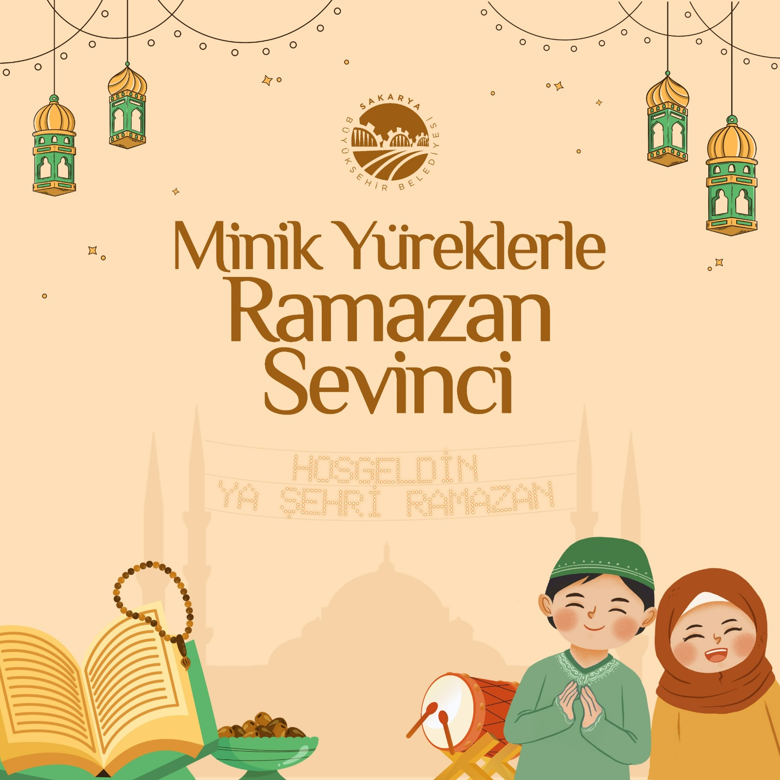 Çocuklar Ramazan neşesini Büyükşehir’le yaşayacak